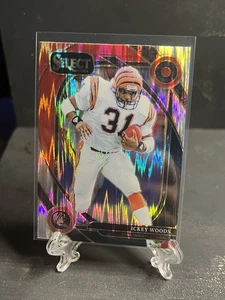 Select Ickey Woods Club Level 2024 negro y rojo Shock Prizm #260 - Imagen 1 de 2