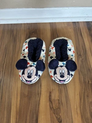 儿童米老鼠冬季保暖模糊防滑鞋脚 9-12 岁 3-5 岁 — 第 1/4 张图片