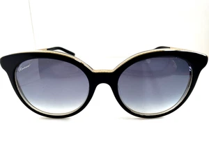 New GUCCI GG 3674S 4WHJJ 53mm Oversized Black Women's Sunglasses Italy - Picture 1 of 10