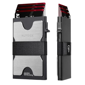 Mens Card Cases, Slim Card Holder Wallet for Men and Women, Minimalist RFID B... - Picture 1 of 7