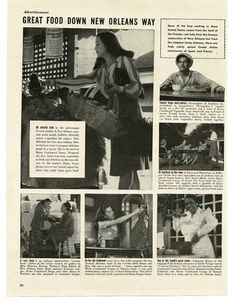 1946 Heinz 57 Southern Cooking LaRette Mitchell at French Market New Orleans Ad - Picture 1 of 1