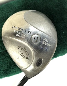 Callaway Hawk Eye Titanium 8° Driver Pro Series Graphite Shaft Stiff - Picture 1 of 9