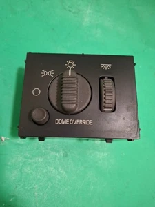1999 2002 SILVERADO SIERRA OEM HEADLIGHT SWITCH-DOME OVERRIDE DIMMER CONTROL - Picture 1 of 12