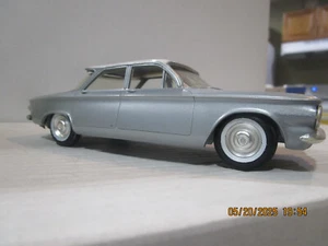 CHEVROLET Promotional Hardtop Car 1960 1:25 Gunmetal Grey & White Vintage AMT ? - Picture 1 of 13