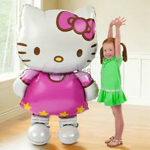 Cute Giant Hello Kitty Foil Balloon for Kids Party Birthday Wedding Event Decor - Picture 1 of 4