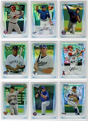 2011 Bowman Chrome Draft Picks & Prospects Refractor You Pick Your Player - Image 1 of 3