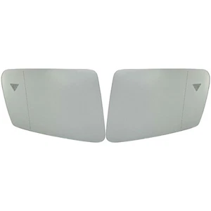 2X RH&LH For C E S Class W204 W212 Mirror Glass Left Dimming & Heating Zone - Picture 1 of 6