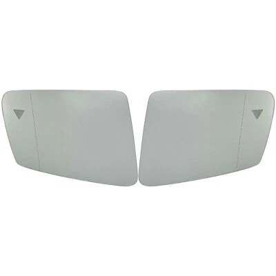 2X RH&LH For C E S Class W204 W212 Mirror Glass Left Dimming & Heating Zone - Image 1 of 4