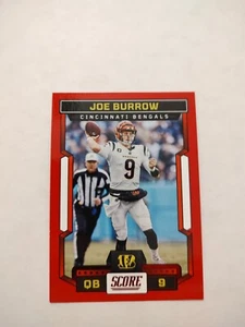 2023 Score - Red #196 Joe Burrow (JGA) - Picture 1 of 2