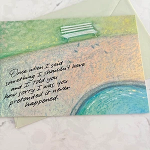 Hallmark Remembering ¿Puedes hacerlo de nuevo? Tarjeta de felicitación con sobre I'm Sorry - Imagen 1 de 3