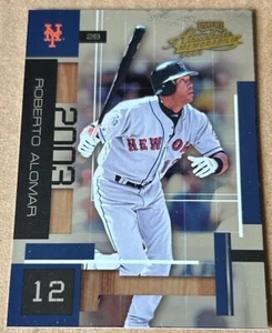 ROBERTO ALOMAR HOF 2003 PLAYOFF ABSOLUTE MEMORABILIA Card #16 NM-MT Condition - Picture 1 of 2