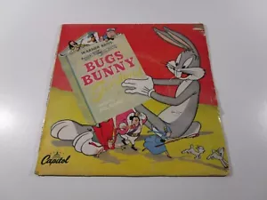 Bugs Bunny In Storyland Vinyl Record 45 RPM Warner Bros Mel Blanc VINTAGE - Picture 1 of 6
