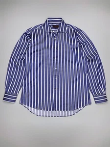 Etro Stripped Button Up Mens Shirt XXL 42 - Picture 1 of 8