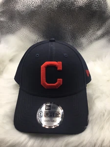 New Era 9Forty Adjustable Baseball Hat Cap Cleveland Guardians Indians "C" Logo - Picture 1 of 5
