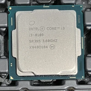 Intel Core i3 8100 and i3 9100 CPU Processor - Picture 1 of 4