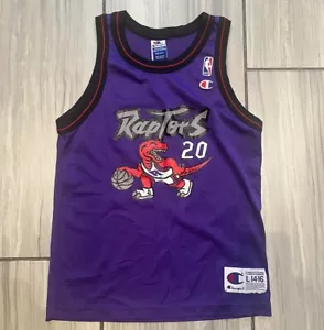 Maglia Vintage Champion Stoudamire Raptors NBA Tg L 14-16 Made in USA - Foto 1 di 4