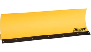 Moose ATV UTV Side by Side Offroad Black Yellow 55" Straight Snow Plow Blade - Picture 1 of 2