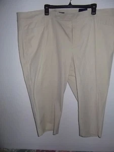 CHAPS - WOMEN - CAPRI's - BEIGE - SIZE 24W (AC-27-396) - Picture 1 of 3