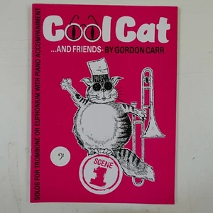 gordon carr COOL CAT AND FRIENDS trombone bass clef scene 1 - Picture 1 of 1