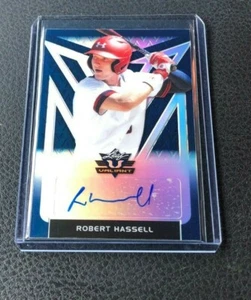 2020 Leaf Valiant Robert Hassell Blue XRC Auto 4/50 - Picture 1 of 2