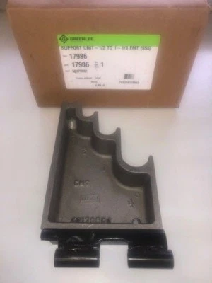 NEW GREENLEE 555 CONDUIT PIPE BENDER ROLLER 1/2-11/4" EMT SHOE CURRENT ENSLEY - Image 1 of 4