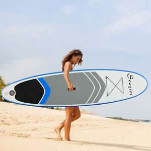 Inflatable Stand Up Paddle Board Lightweight & Foldable w/ ISUP Accessories