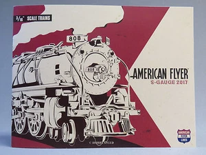 LIONEL 2017 AMERICAN FLYER TRAIN CATALOG S GAUGE train accessories christmas NEW - Picture 1 of 6