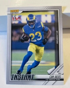 🏈 Cam Akers 2021 Panini Super Bowl LVI NFC Champion #226 RAMS SP/323🏈 - Imagen 1 de 3
