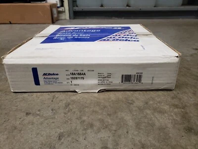 Rotor de freno de disco trasero sin recubrimiento ACDelco 18A1664A Foto 1 de 3