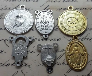 Roman Catholic medals, Croatia, Bosnia Vintage Catholic Religious Medal, Medall - Picture 1 of 2