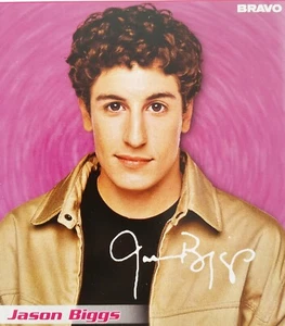 JASON BIGGS - Autogrammkarte 10x10cm - Star Sammlung Foto Card German Clippings - Picture 1 of 1