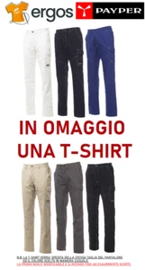 PAYPER Pantalone Estivo da Lavoro Uomo WORKER SUMMER in Cotone 100% con Tasconi - Bild 1 von 8