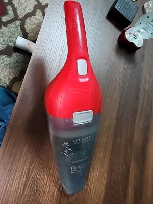 BLACK+DECKER Dustbuster Red/Black Handheld Vacuum Cleaner No Charger - Image 1 of 2