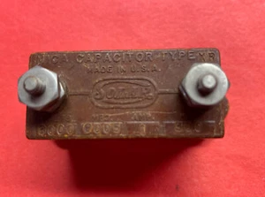 Condensador de transmisión MICA 500pF 3000V 1 amperio @ 300 kHz solar .0005 - Imagen 1 de 3