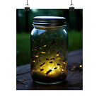 Enchanted Evening: Firefly Jar Dreamscape Poster