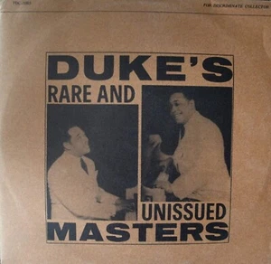 DUKE ELLINGTON Duke's Rare and Unissued Masters FDC RECORDS Vinyl Record LP - Picture 1 of 2