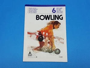 Bowling 6 Multi-language Atari 2600 Authentic Manual Only - Picture 1 of 8