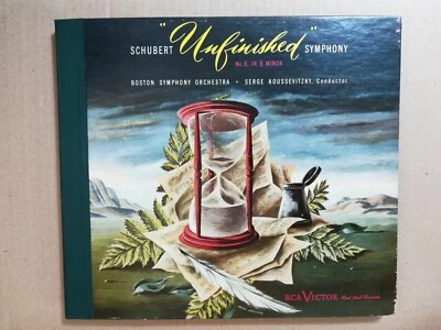 SERGE KOUSSEVITZKY Schubert: Unfinished Symphony 3x12" 78 Victor Red DM 1039 - Image 1 of 2