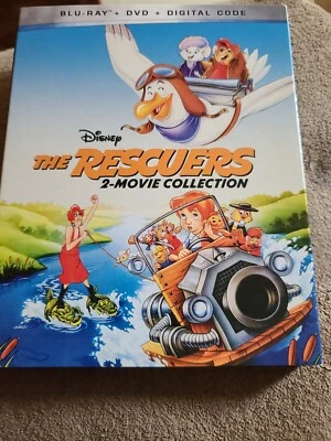 The Rescuers 2-Movie Collection (Blu-ray/DVD/Digital,2022) Disney Exclusive - image 1 of 2