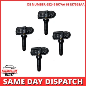 4x TPMS Capteur Pression Pneu 68249197AA Pour Dodge RAM 1500 2500 3500 2014-2018 - Photo 1 sur 13