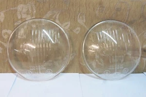 2 NOS HELLA 130mm FOG SPOT LIGHT LENSES Classic BMW Isetta PORSCHE VW MERCEDES - Bild 1 von 7