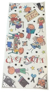 SCRAPBOOK QUEEN Stickers Me & My Big Ideas Retired 2001 UNUSED - Picture 1 of 5