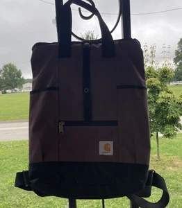 Zaino Carhartt convertibile Legacy ibrido viola vino tote bag - Foto 1 di 9