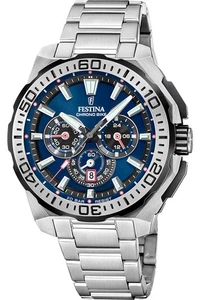 FESTINA Reloj Hombre Cronógrafo Acero/Azul Oscuro Chrono F20724/2 - Imagen 1 de 7