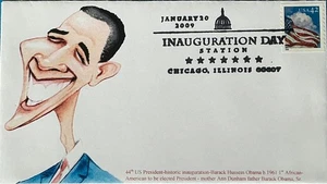 GG (Gary Gozemba) Cachet Inauguration Day 2009 Barrack Obama  - Picture 1 of 1