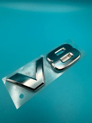 OEM 2005 - 2013 Nissan Armada V8 Emblem Side Chrome Nameplate Badge 80894-7S000 - Изображение 1 из 4