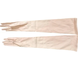 Vintage Right Wear Opernhandschuhe Damen klein Frankreich lang formell 60er elegant - Bild 1 von 8