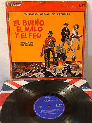 ENNIO MORRICONE The Good The Bad And The Ugly OST 1968 MEXICO LP CLINT EASTWOOD - Image 1 of 4