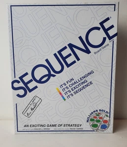 Jax Sequence - Original Sequence Game with Folding Board, Cards and Chips NEW - Picture 1 of 6