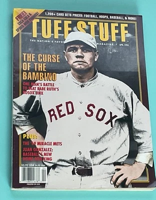 Tuff Stuff Sports Card Magazine April 1994 BABE RUTH on front - Image 1 of 4